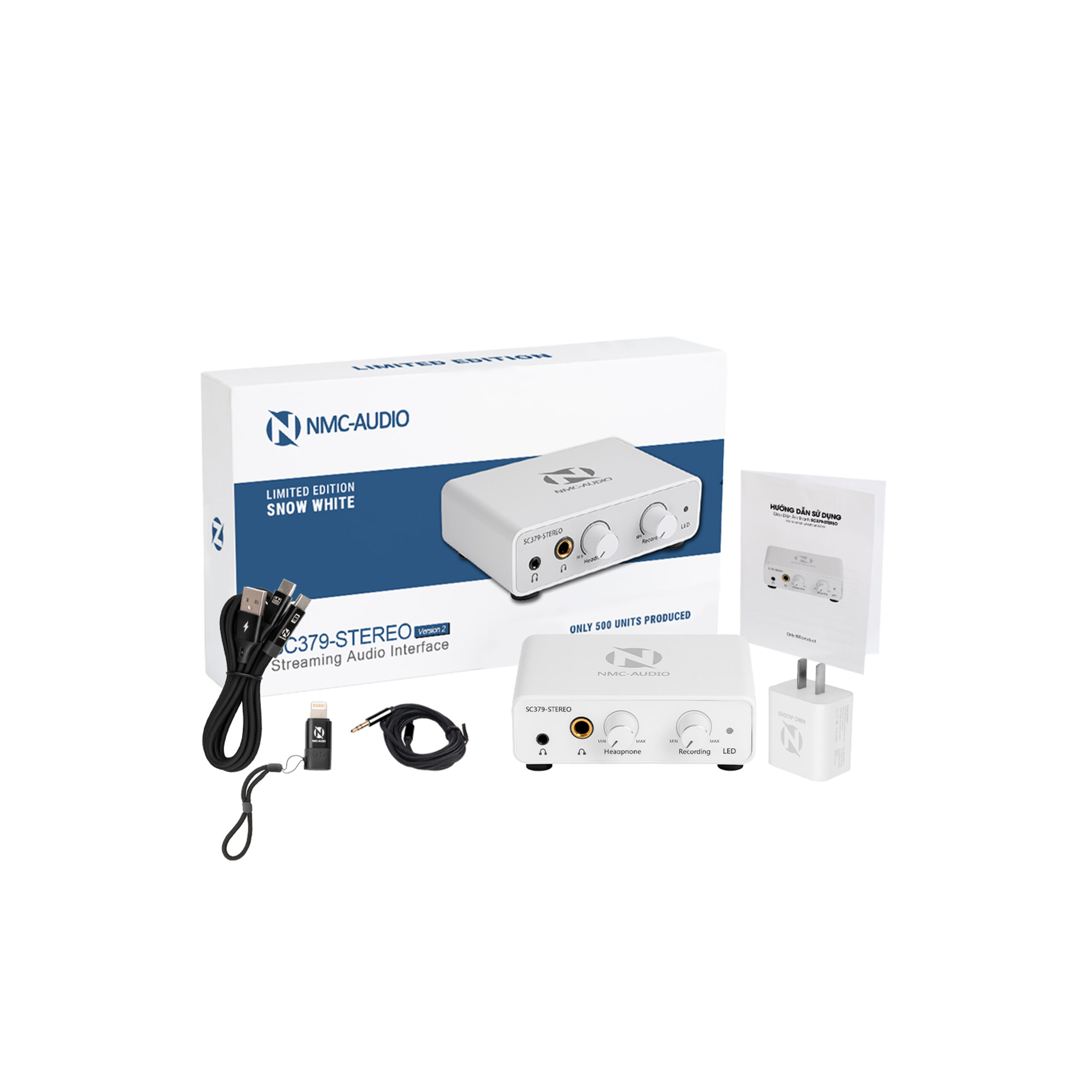 Box Live NMC-AUDIO SC379-STEREO (V2) Limited Edition SNOW WHITE - Ảnh 5